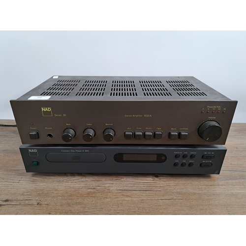 700 - Two items of NAD hi-fi, one C521i CD player and one 3020A amplifier