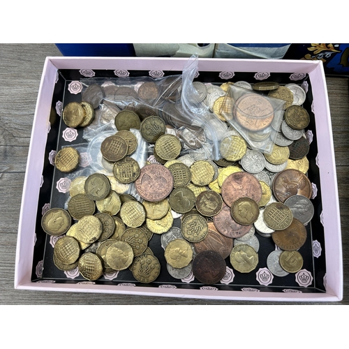 486A - A large collection of mostly British coins