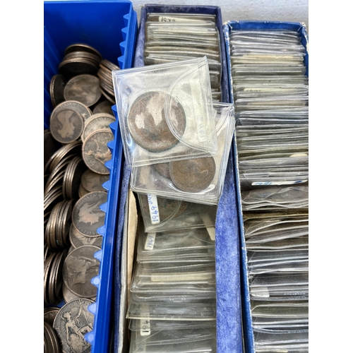 486A - A large collection of mostly British coins