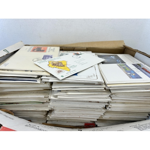 490 - A large collection of Great British first day covers