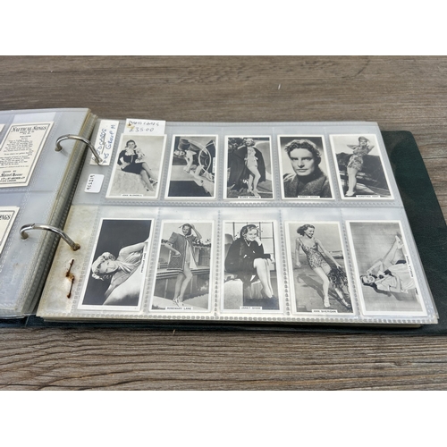 491 - A The Nostalgia Album containing a large collection of various cigarette cards