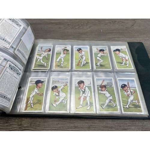 491 - A The Nostalgia Album containing a large collection of various cigarette cards