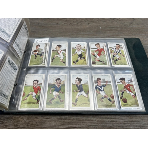 491 - A The Nostalgia Album containing a large collection of various cigarette cards