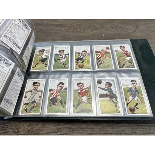 491 - A The Nostalgia Album containing a large collection of various cigarette cards