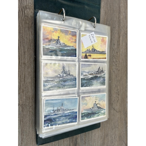 491 - A The Nostalgia Album containing a large collection of various cigarette cards