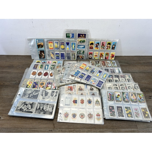 492 - A large collection of various cigarette cards