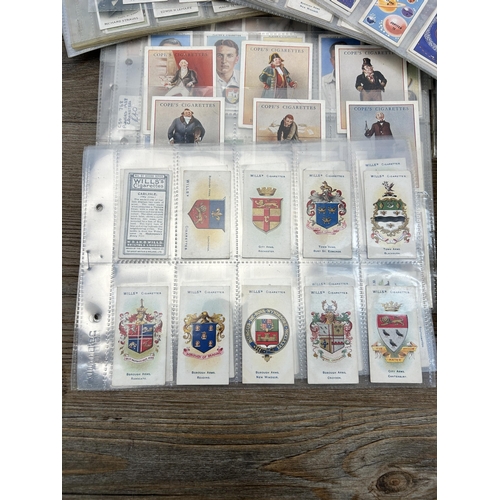 492 - A large collection of various cigarette cards