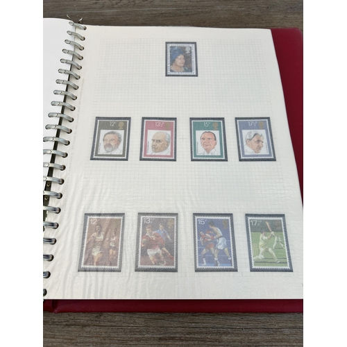 498 - An album containing a large collection of various stamps