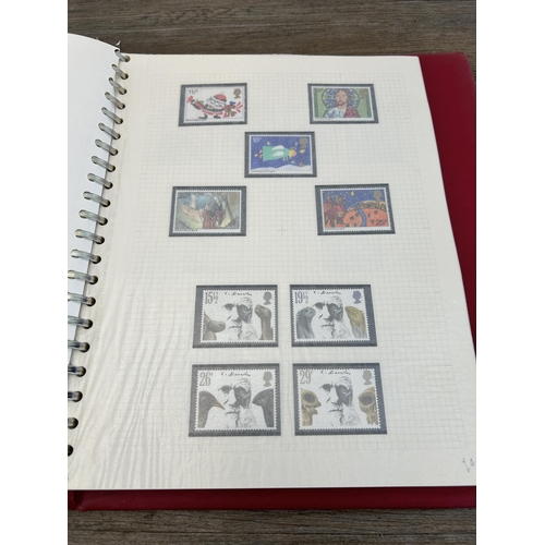 498 - An album containing a large collection of various stamps