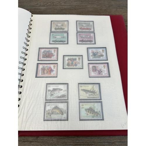 498 - An album containing a large collection of various stamps