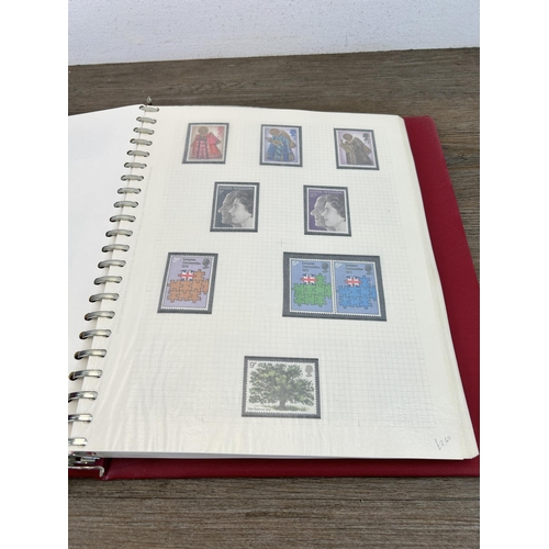 498 - An album containing a large collection of various stamps