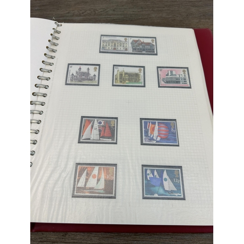 498 - An album containing a large collection of various stamps