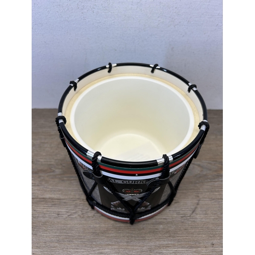 575 - A 1995 Regimental Replicas Ltd. Royal Gurkha Rifles Regiment plastic ice bucket - approx. 17cm high ... 