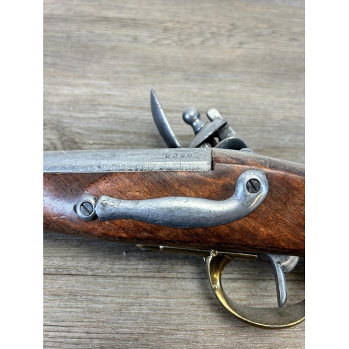 583A - A reproduction Napoleonic flintlock pistol