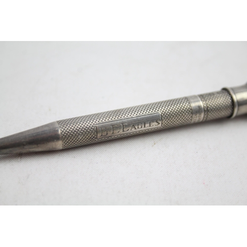 2454I - A .925 sterling silver propelling pencil - approx. gross weight 16g