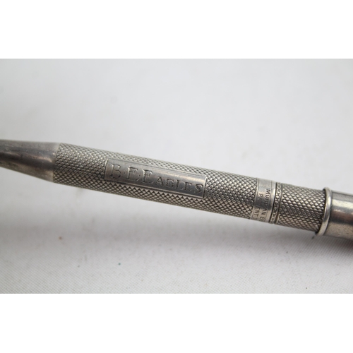 2454I - A .925 sterling silver propelling pencil - approx. gross weight 16g