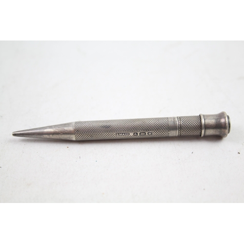 2454I - A .925 sterling silver propelling pencil - approx. gross weight 16g