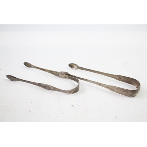 2475 - Two pairs of sterling silver sugar tongs - approx. gross weight 68g