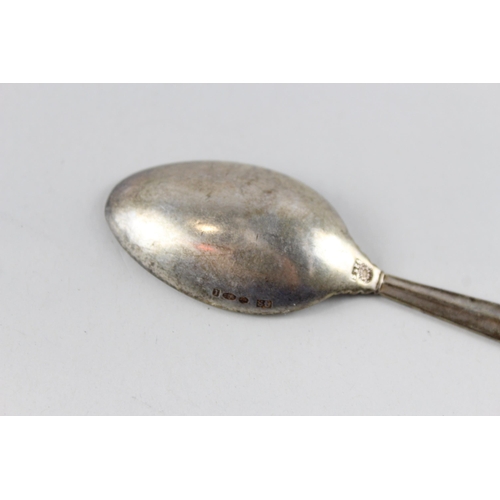 2477 - A Georg Jensen .925 sterling silver spoon - approx. 14.5cm long and 26g