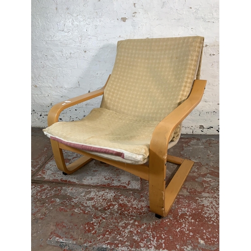 230 - An IKEA bentwood armchair