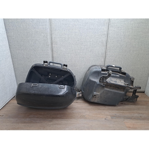 1161 - A pair of motorcycle panniers for a Honda ST1100