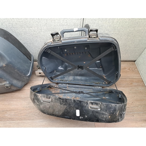 1161 - A pair of motorcycle panniers for a Honda ST1100