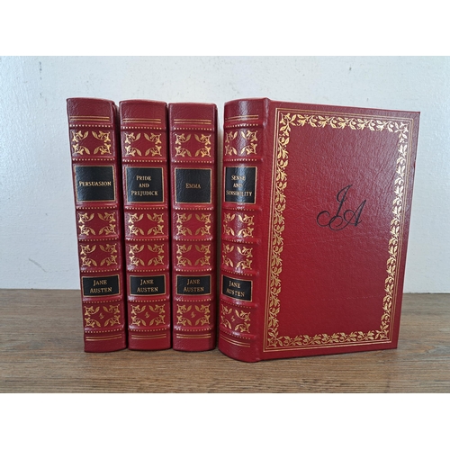 1002 - Four The Easton Press Collector's Edition Jane Austen novels