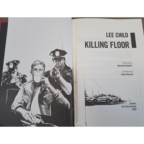 1010 - A The Folio Society 'Killing Floor' hardback book by Lee Child