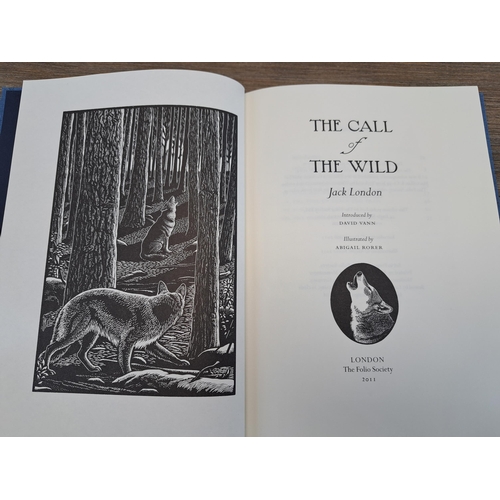 1011 - A The Folio Society 'The Call Of The Wild' hardback book by Jack London