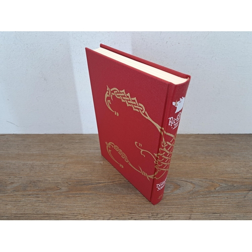 1012 - A The Folio Society 'Richard III' hardback book by Desmond Seward