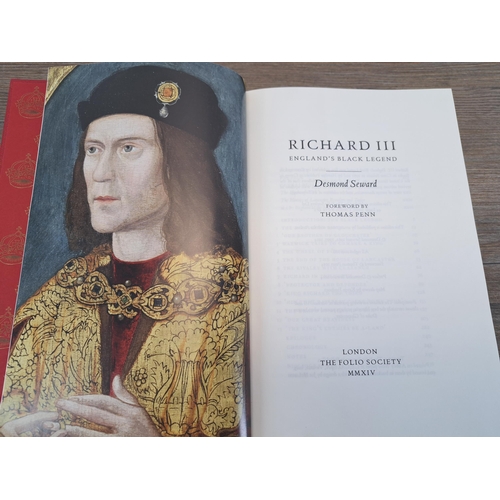 1012 - A The Folio Society 'Richard III' hardback book by Desmond Seward