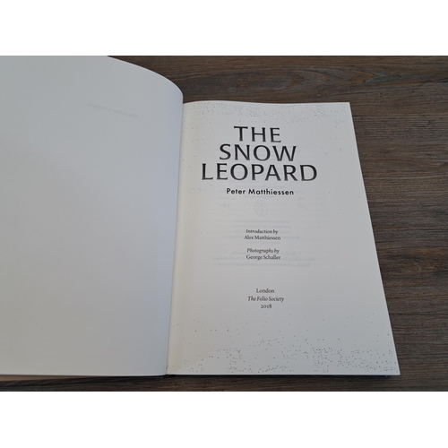 1026 - A The Folio Society 'The Snow Leopard' hardback book by Peter Matthiessen