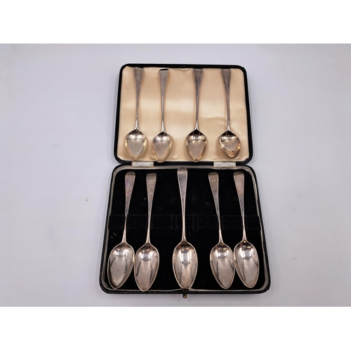 2465 - Nine George III Peter, Ann & William Bateman hallmarked sterling silver teaspoons - approx. gross we... 