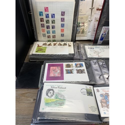 969 - A large collection of first day covers