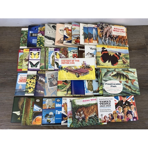 979 - A collection of tea card albums and picture cards