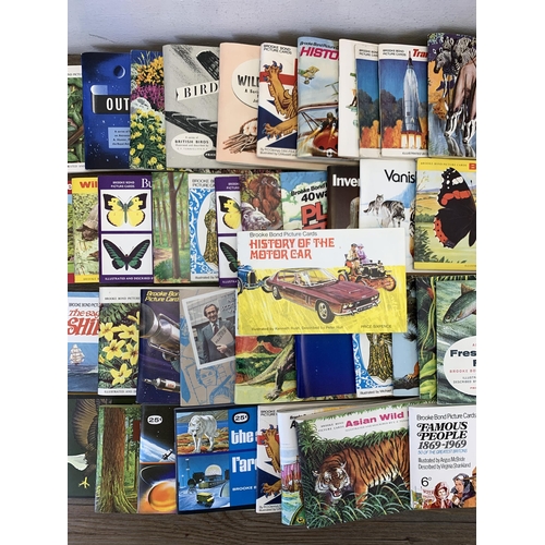 979 - A collection of tea card albums and picture cards