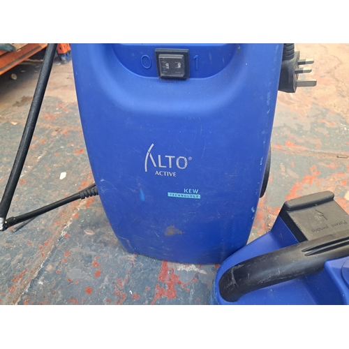 1212 - An Alto Active 240v pressure washer with patio cleaner attachment