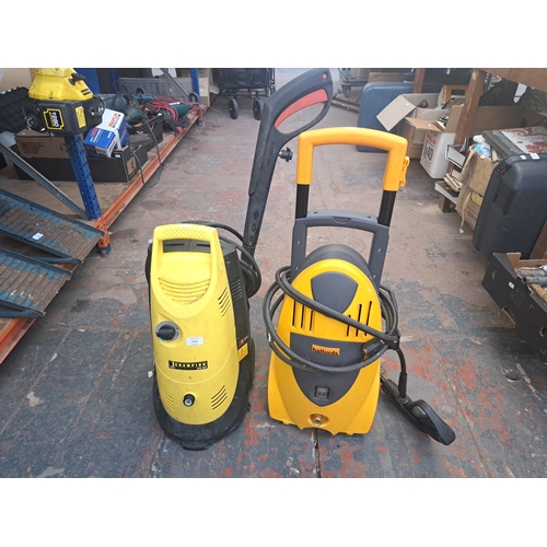 1213 - Two 240v pressure washers, one Halfords and Champion