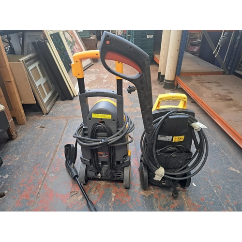 1213 - Two 240v pressure washers, one Halfords and Champion