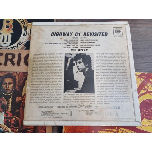 352 - Eleven LP vinyl records to include Bob Dylan 'Highway 61 Revisited' (CBS – BPG 62572), Van Morrison ... 