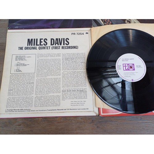 355 - Nine Miles Davis vinyl records to include 'Plays' 10