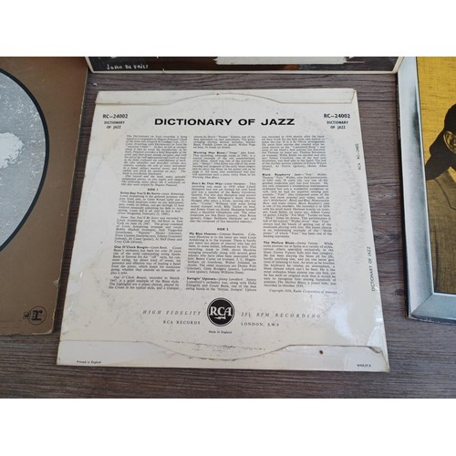 358 - A collection of jazz LP vinyl records to include Ella Fitzgerald, Billie Holiday 'Billie Holiday' (S... 