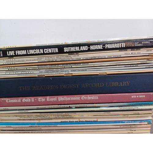 362 - A collection of mostly classical LP vinyl records (see images for titles)