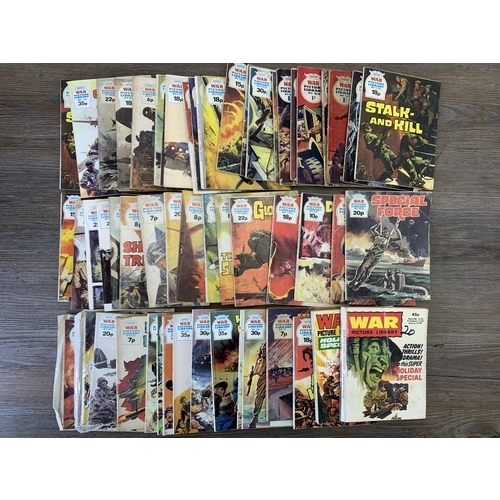 998B - A collection of vintage War Picture Library comics