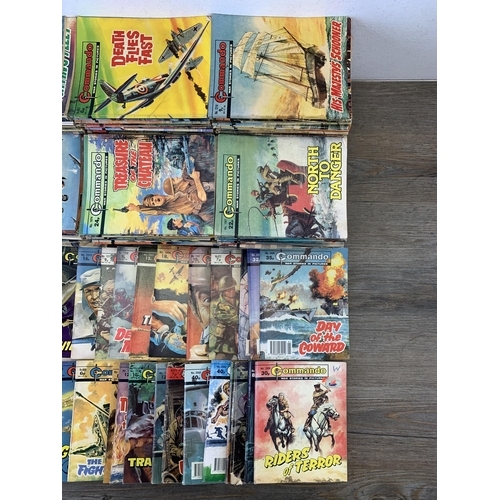 998D - A large collection of vintage Commando war comics