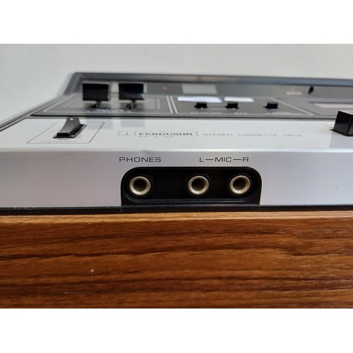 380 - A Thorn Consumer Electronics Limited Ferguson 3272 stereo cassette deck - made in Japan