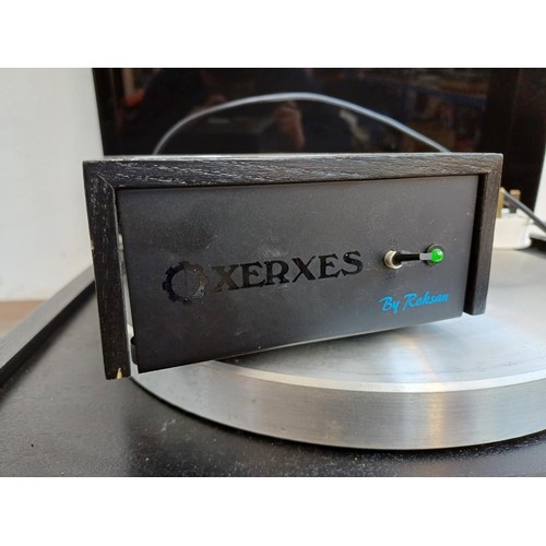 385 - A Roksan Xerxes turntable with power supply