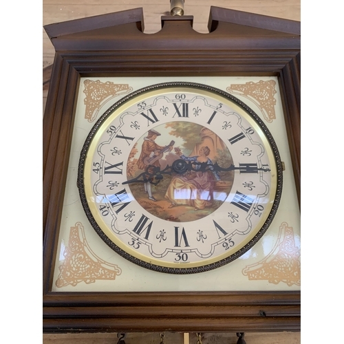 1065 - A vintage West German chiming wall clock