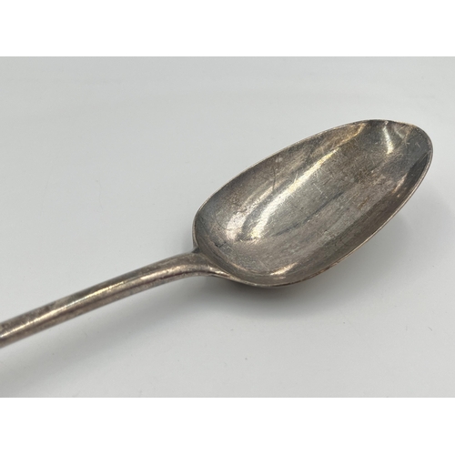 2524 - A George III hallmarked sterling silver spoon - approx. gross weight 108g