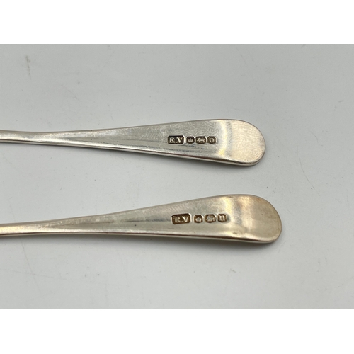 2534 - Five George V Viner's Ltd. hallmarked Sheffield silver teaspoons, dated 1931 - approx. gross weight ... 